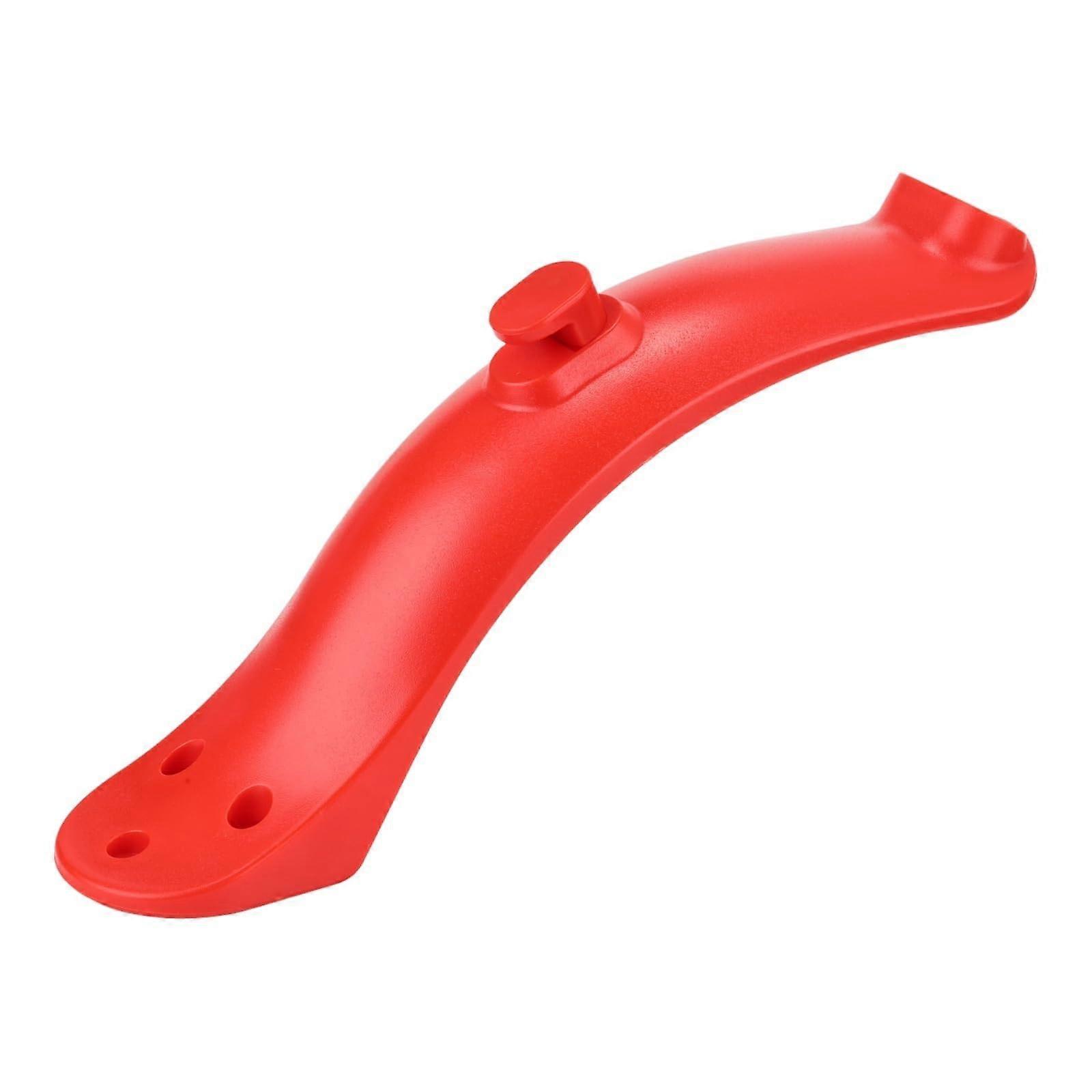 Ducktail Fender for Electric Scooter, Short Ducktail Style, Red Rear Fender Part