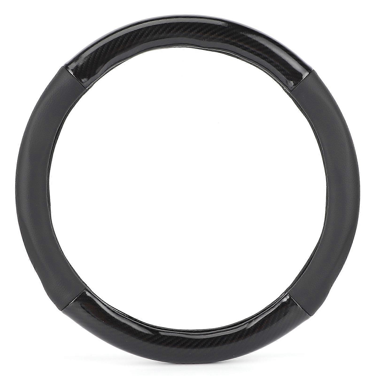 steering wheel cover 15in artificial leather universal fit