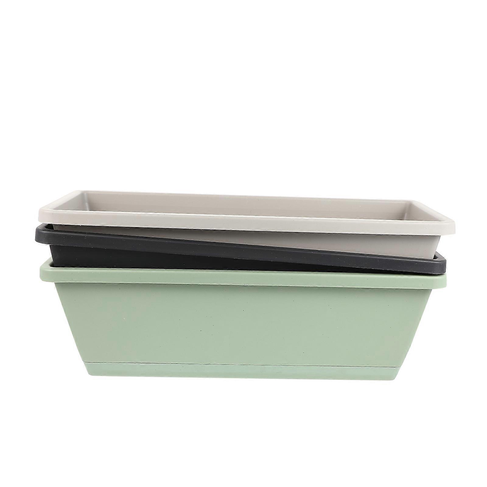 Vegetable Planting Containers, Durable Plastic Boxes for Garden and Home Use