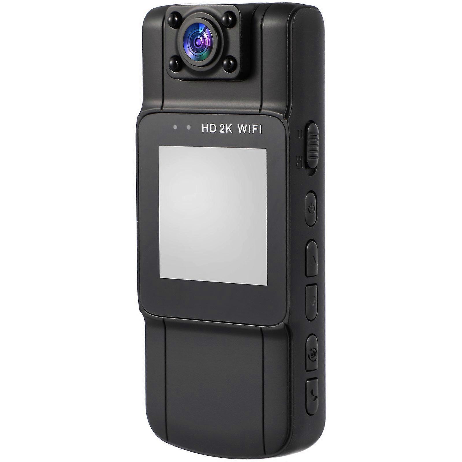 High Definition Body Camera with Rotating Lens, Lightweight Design for Outdoor Sports and Security Use, Easy to Wear and Versatile Performance