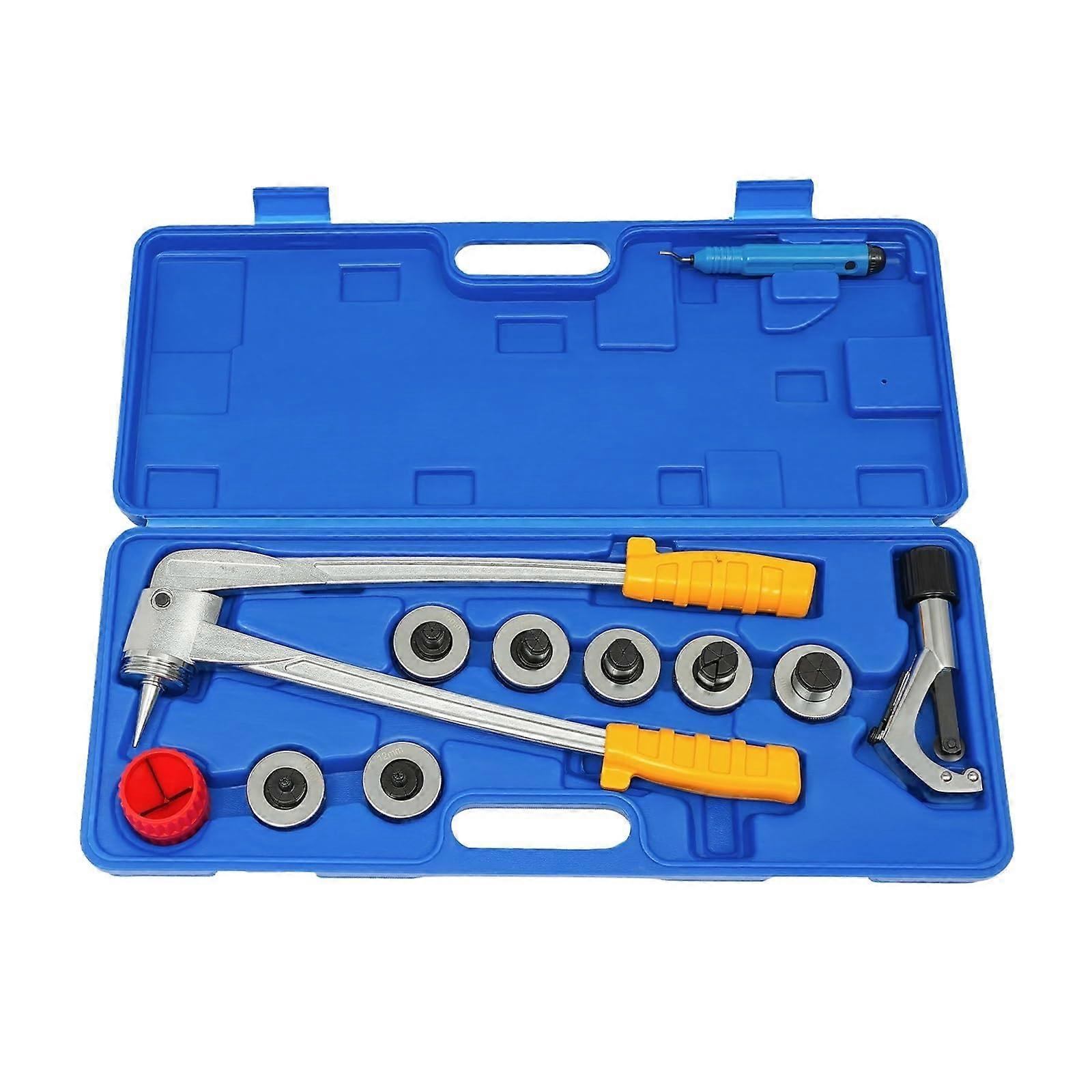 Manual Pipe Expander Set Manual Expander Set for Pipes 0.41.1 Inch Pipe Expander for Copper, Aluminum and Other Soft Metals 1 UK Blue