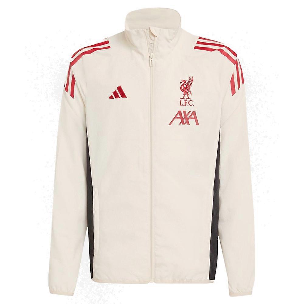 2025-2026 Liverpool Presentation Jacket (White) - Kids