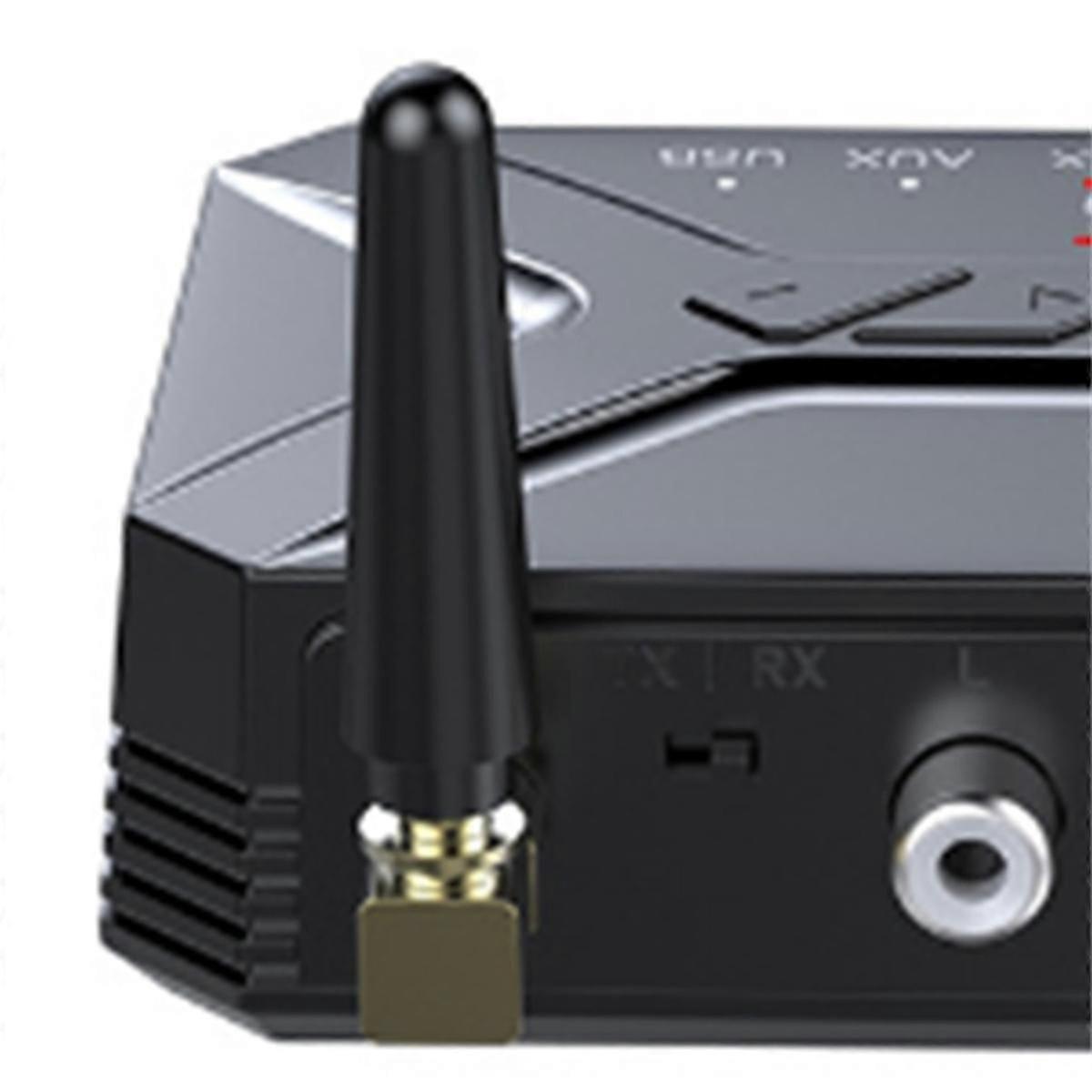 Bluetooth 5.0 Audio Transmitter Receiver 40M HD Low Latency Wireless Bluetooth Adapter 3.5mm AUX Jac