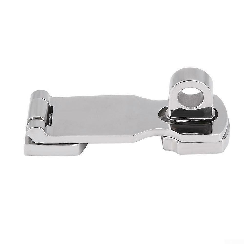 Slim and the 76 mm stainless steel boat latch with secure locking mechanism