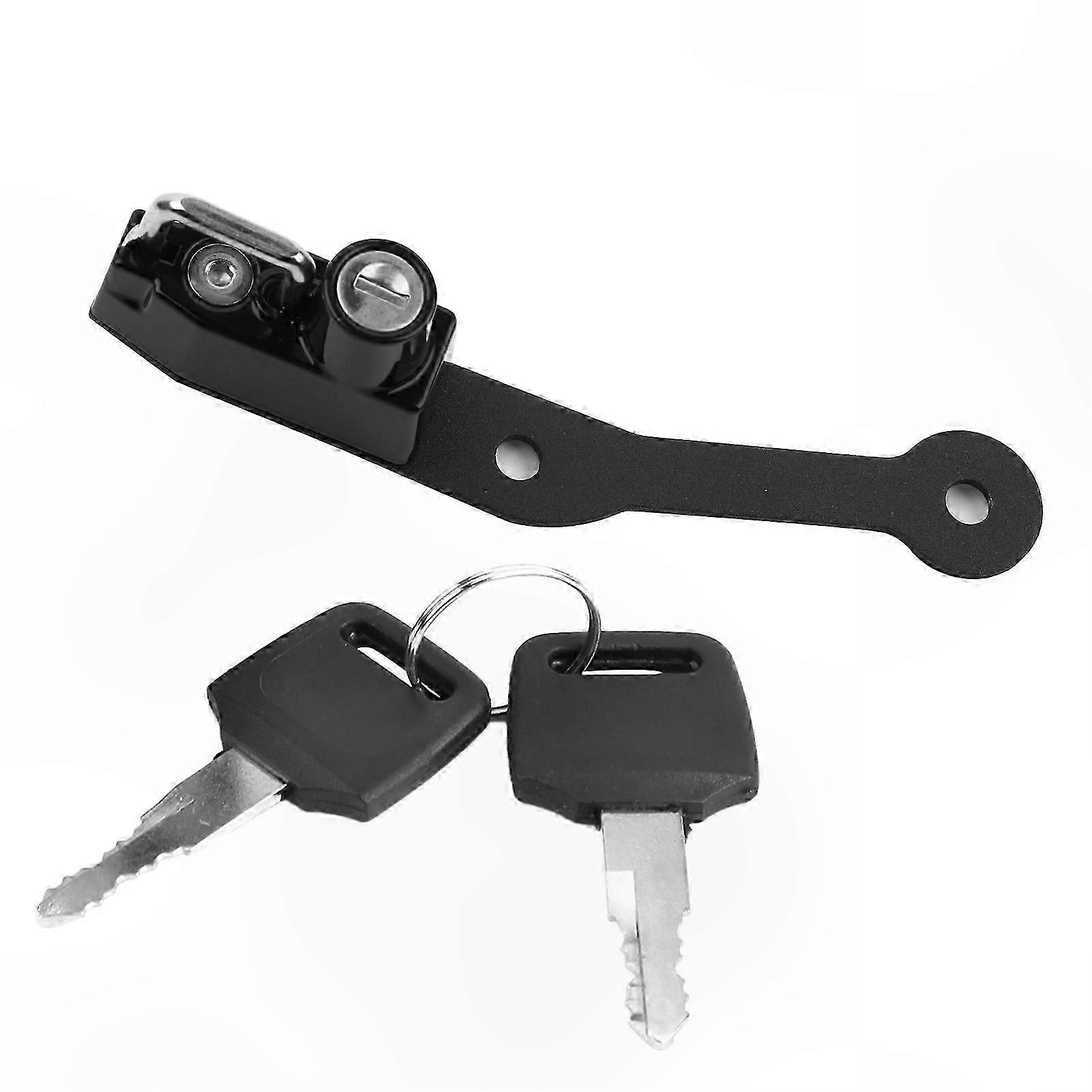 Universal Motorcycle Helmet Lock with 2 Keys for Various Models 2009-2018