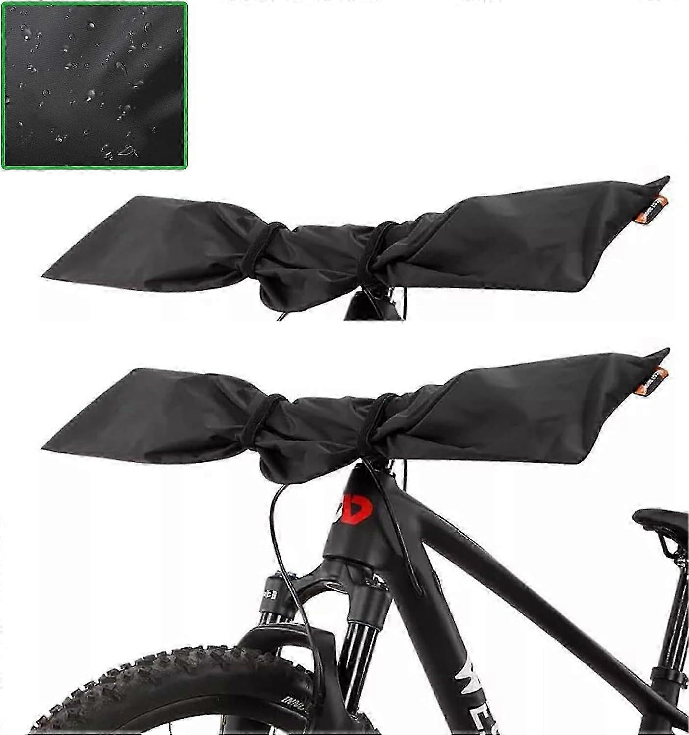 Pack Ebike Handlebar Cover Rain Cover - Protection Against Moisture, Dust and Dirt etcRain Cover for Handlebar