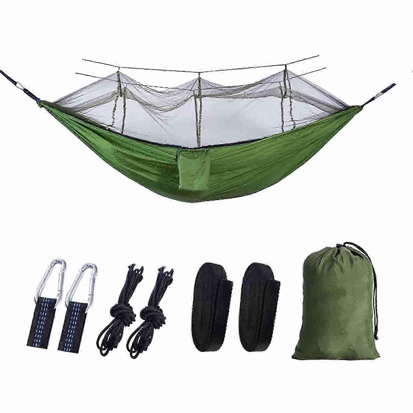 Automatic Quick-opening Hammock with Mosquito Net Outdoor Camping Portable