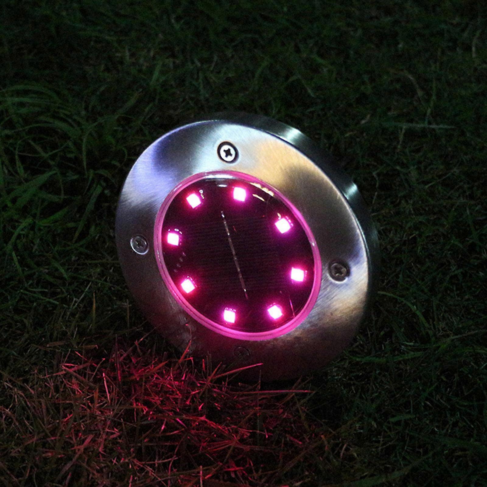 Solar Deck Lights IP65 Waterproof Solar Garden Light Sensing Garden Paths Underground Lamp LED Floor Light