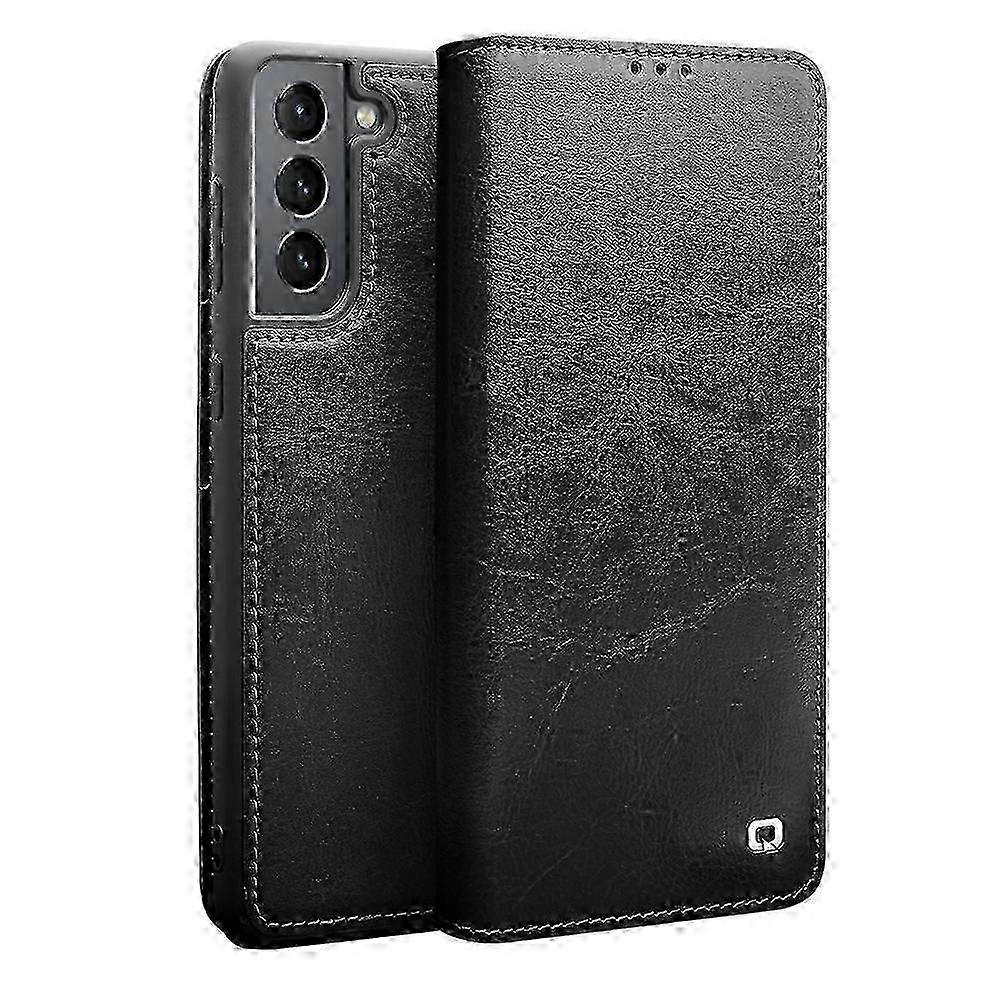 2025 For Samsung Galaxy S21 5G QIALINO Leather Phone Case