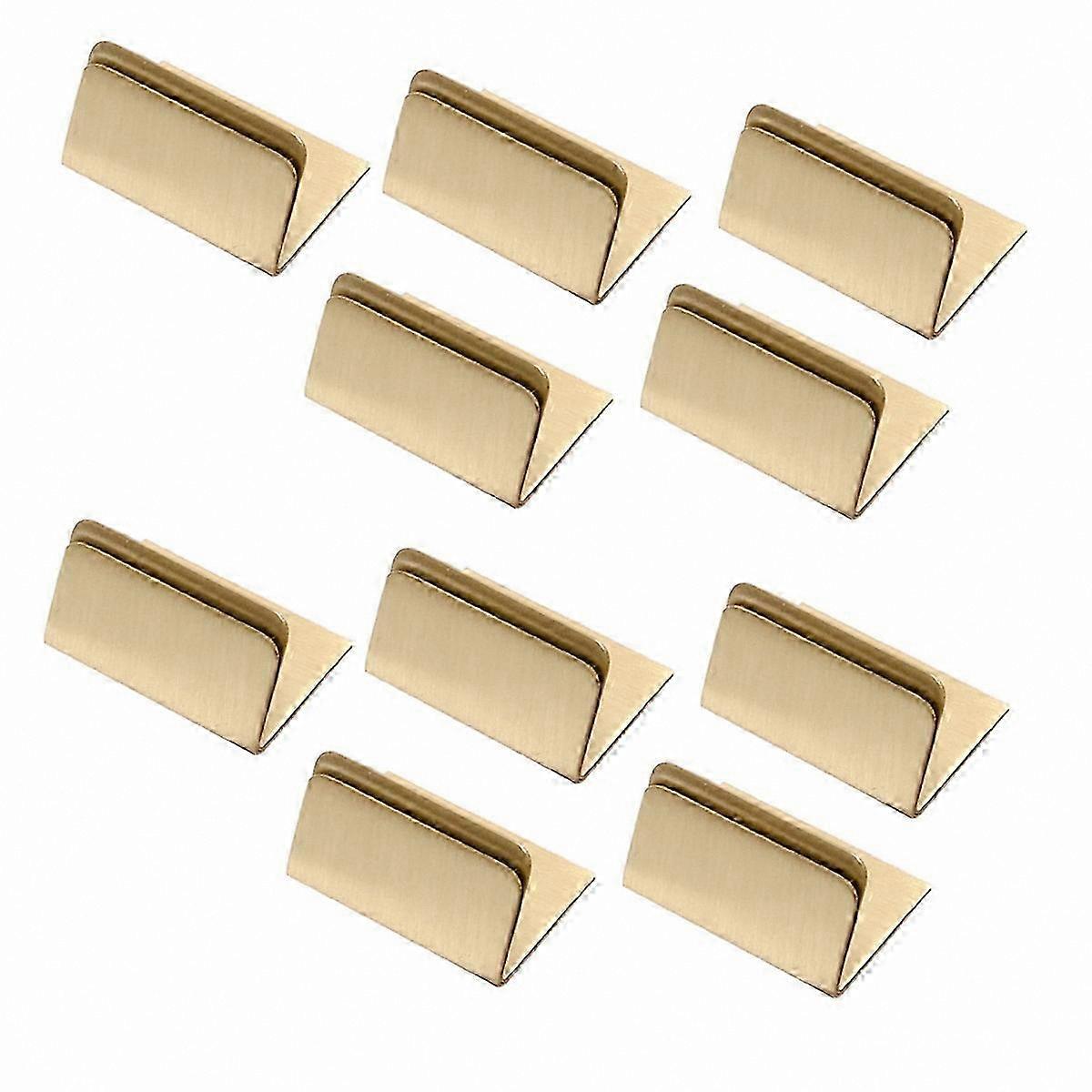 10-Pack Classic Design Tabletop Card Stands for Display