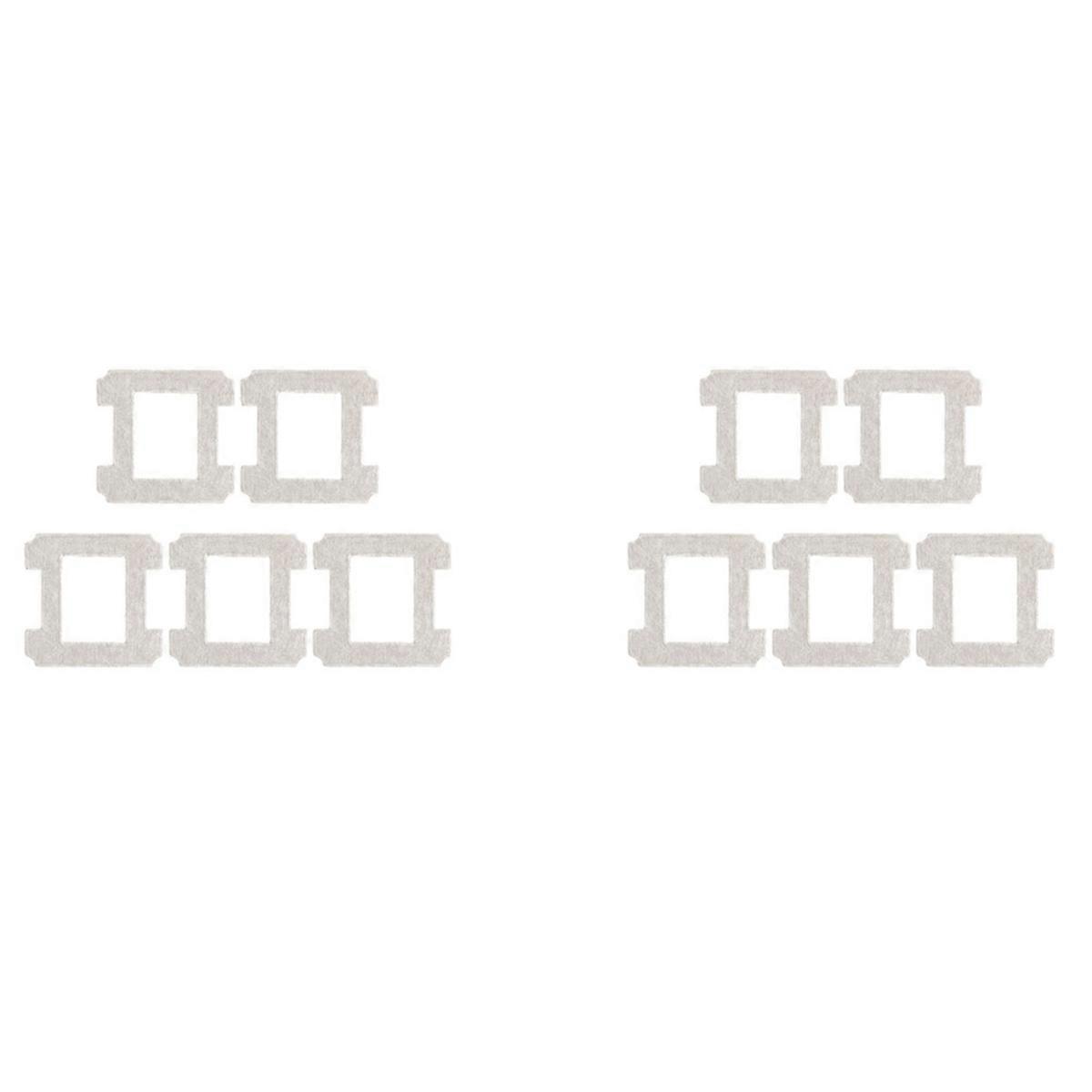 10X Cleanable And Reusable Microfiber Mop Cloths for WINBOT W1 W1 Pro Window Cleaning Robot