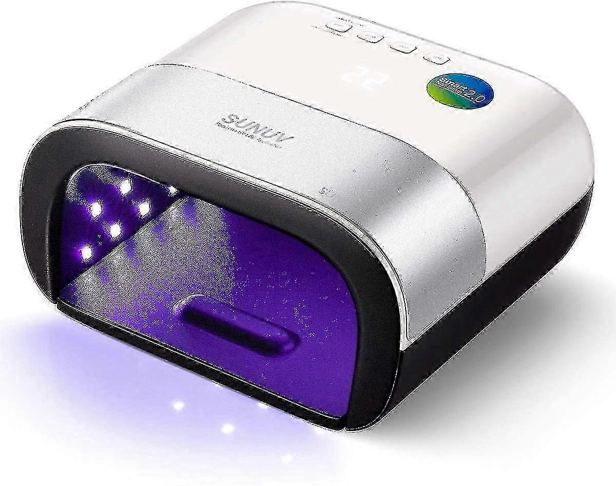 SUNUV 48W Professional LED Nail Lamp with Auto Sensor and LCD Display