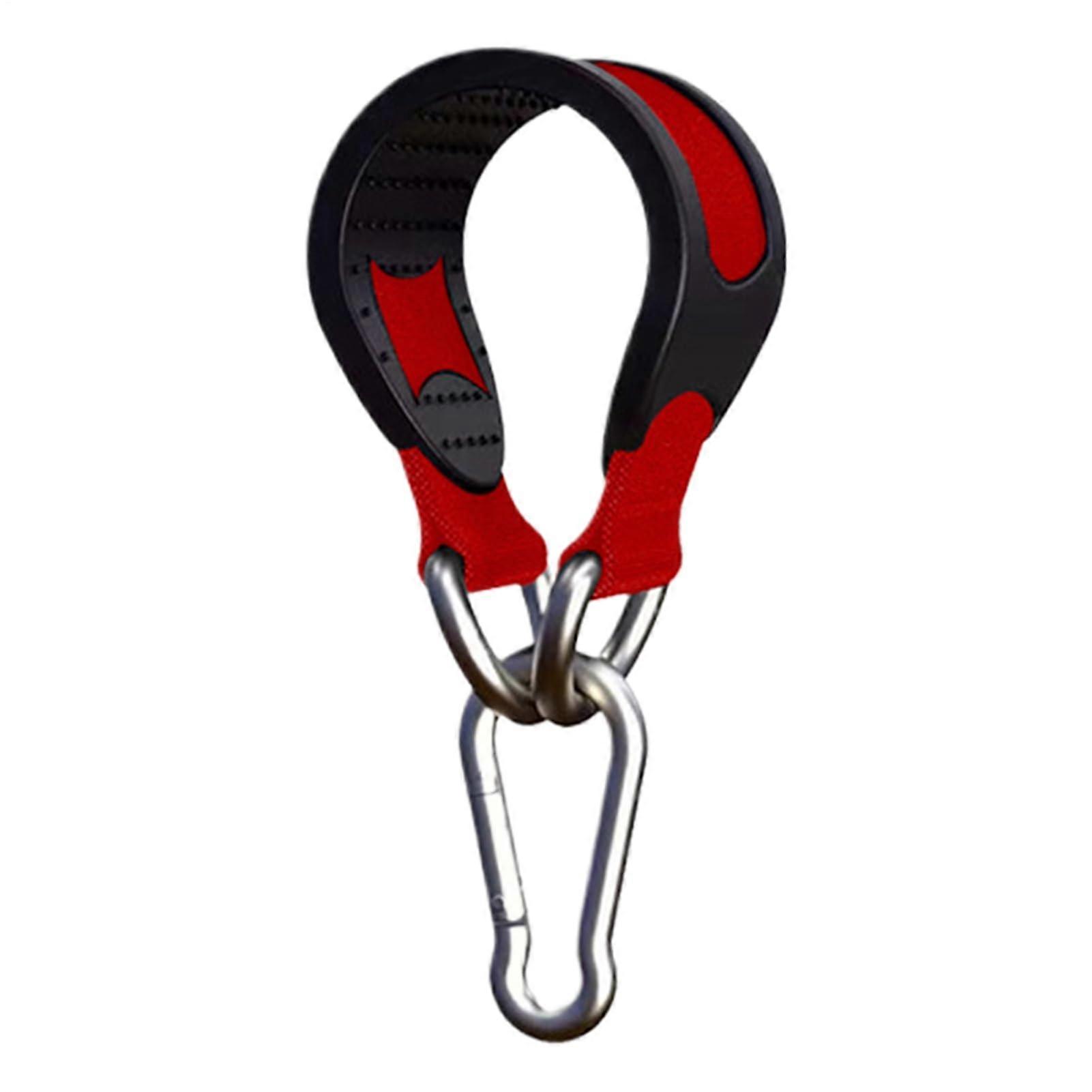 Punch Bag Strap for Heavy Duty Boxing Bag Holder, Adjustable Sandbag Hanger Straps for Outdoor Use, Red Fitness Equipment