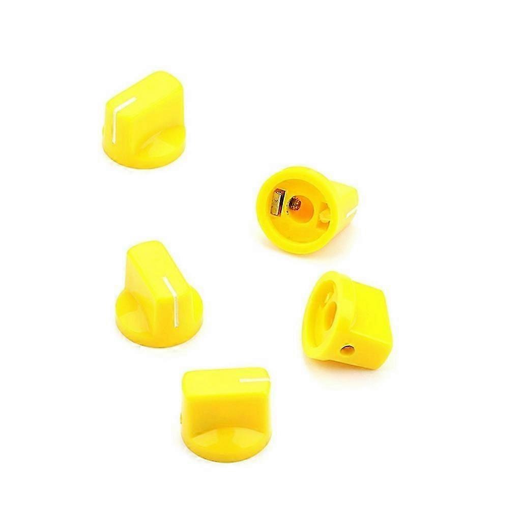 5Pcs Guitar Effect Pedal Knobs Pointers Control Knobs Guitar Replacement Part