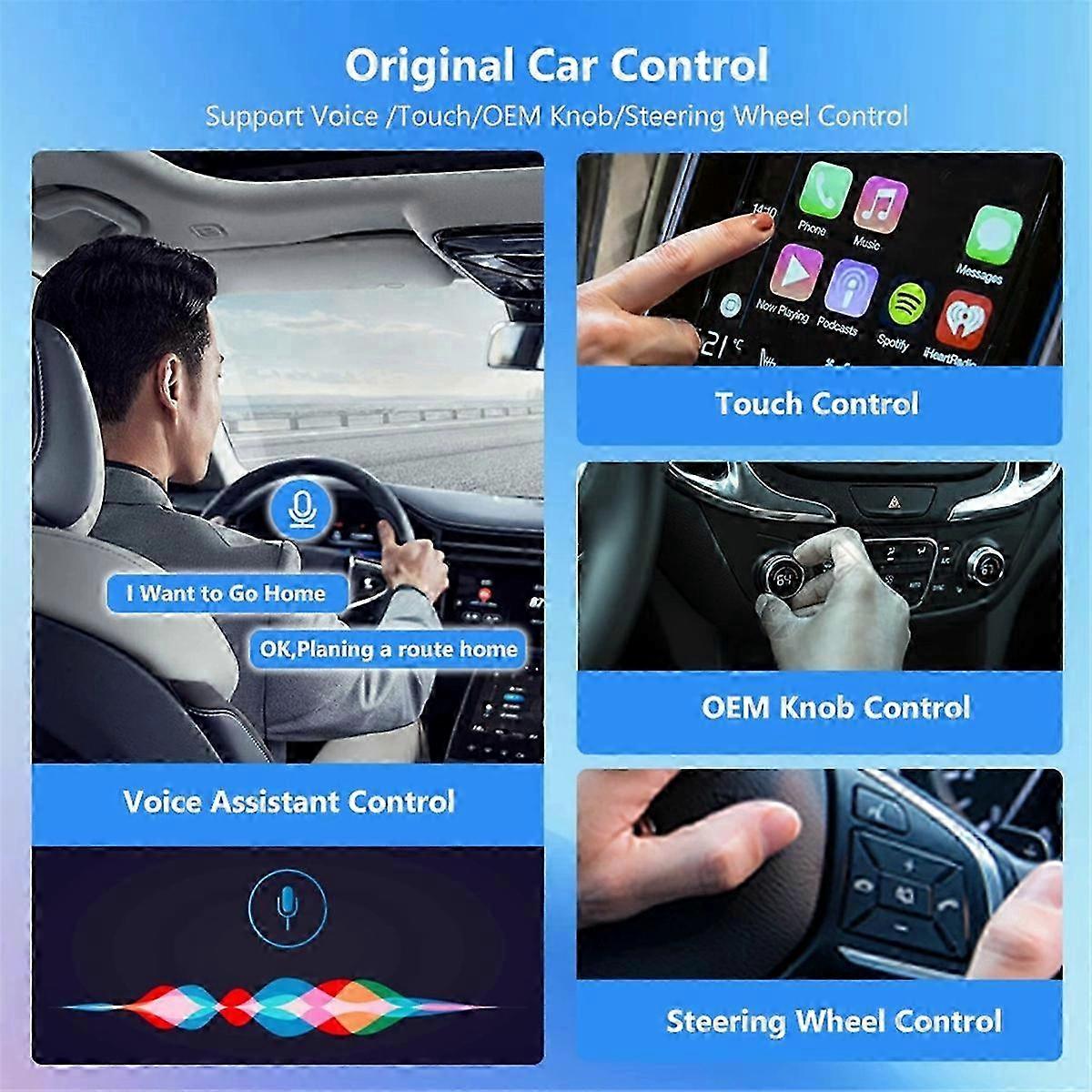 Support Wifi6 New Adapter Carplay Android Auto Box Dongle