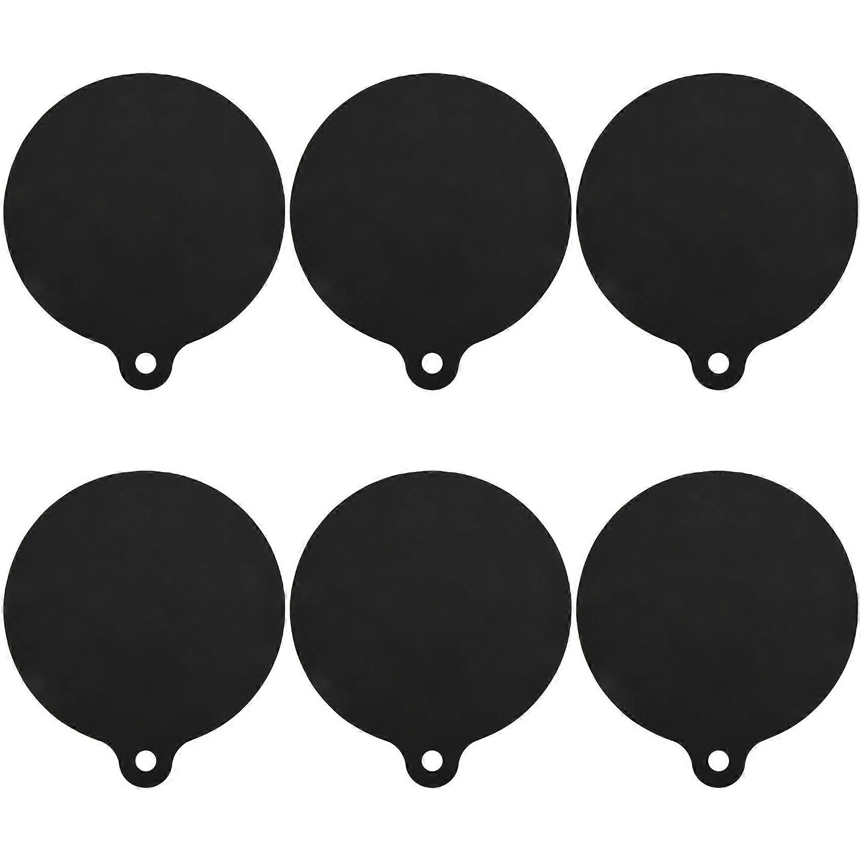 6 Pcs Induction Cooktop Mat Protector Nonslip Silicone Heat Insulation Pad Cook Top Cover Reusable