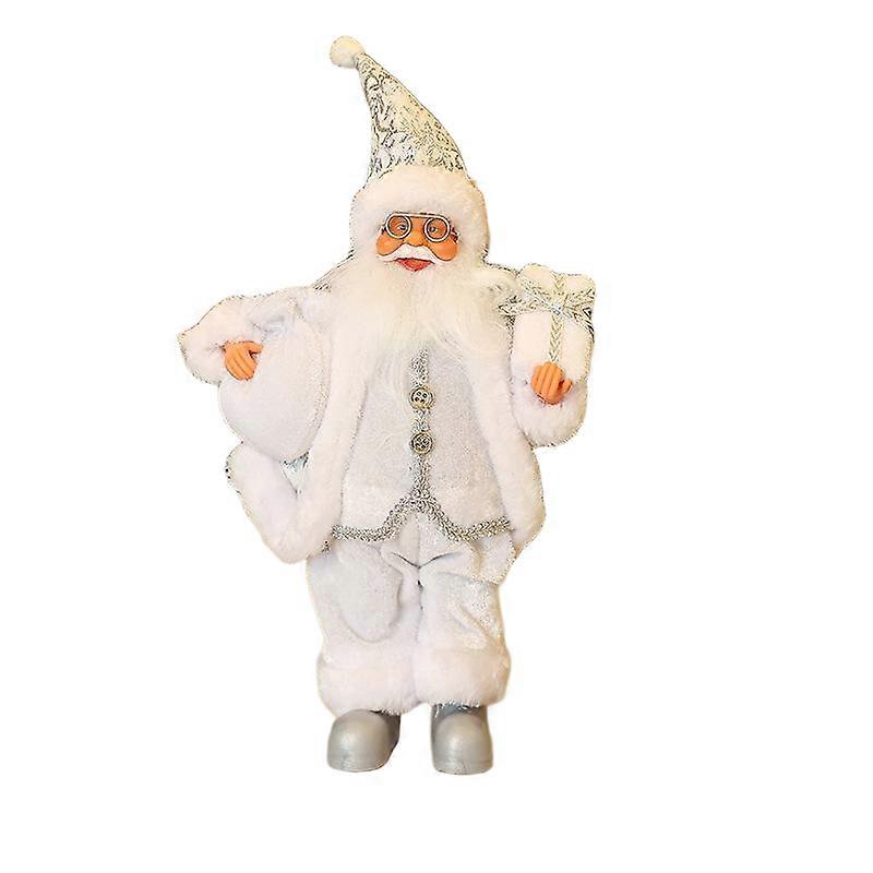 Silicone Santa Claus figurines, 12 inches, multiple styles and shapes