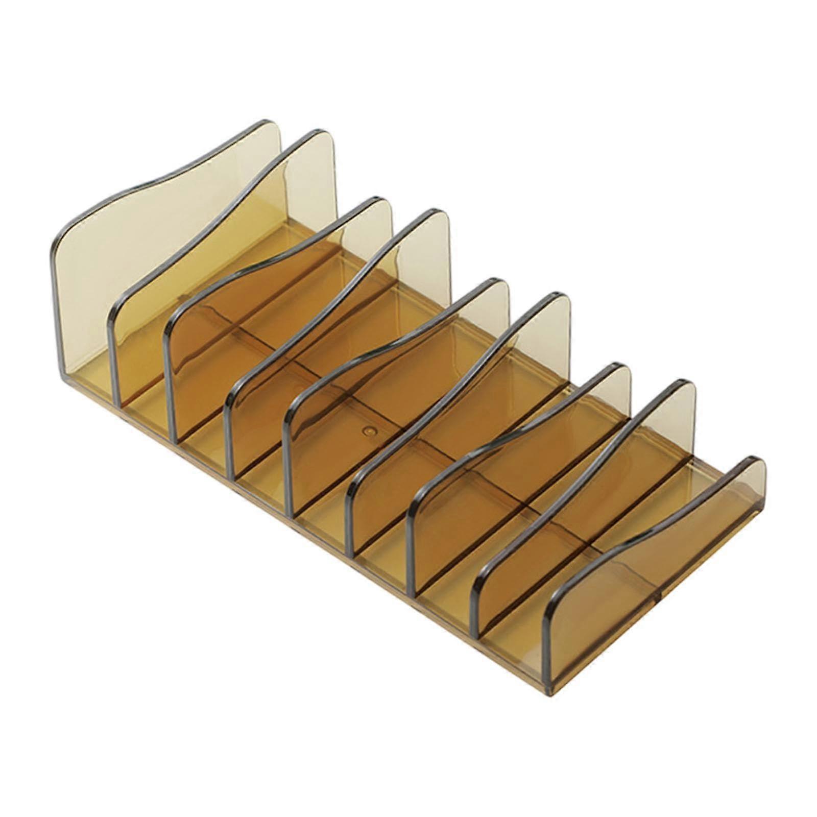 Eyeshadow Palette Organizer, Makeup Palette Organizer, Compact Cosmetic Display, Countertop And Bathroom Storage, Yellow
