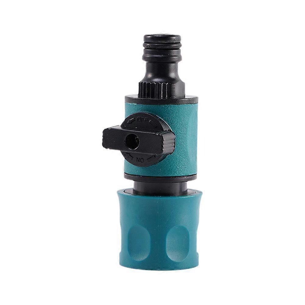 Garden Hose Connector With Shut-off Valve Water Pipe Quick Connect for