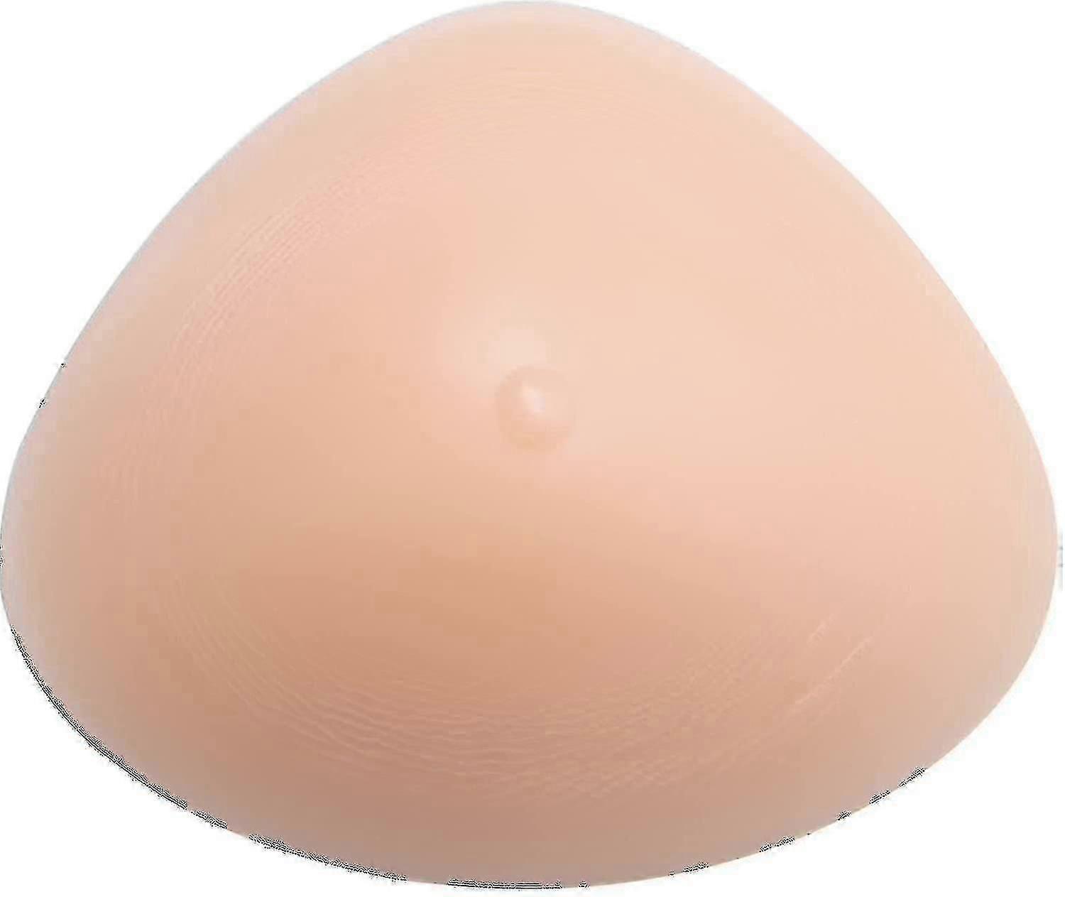 Triangle Silicone Mastectomy Prosthesis Pair Bra Enhancer Pads Natural Look