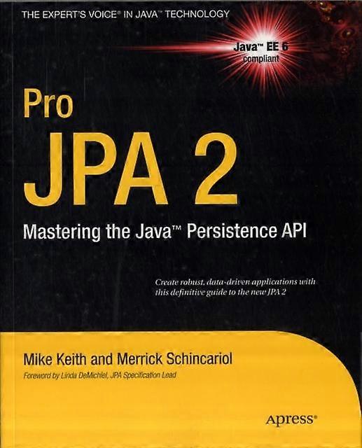 Pro Jpa 2 Mastering The Java Persistence Api - Mike Keith - Paperback - en Book