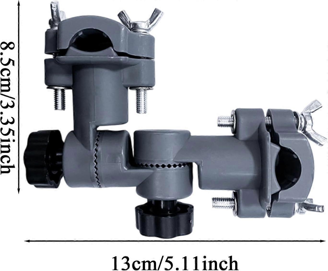 Golf Umbrella Holder For Push Carts And Strollers, 360 Degree Rotation, Fishing Bait Tray Holder, Chair Stand Attachment