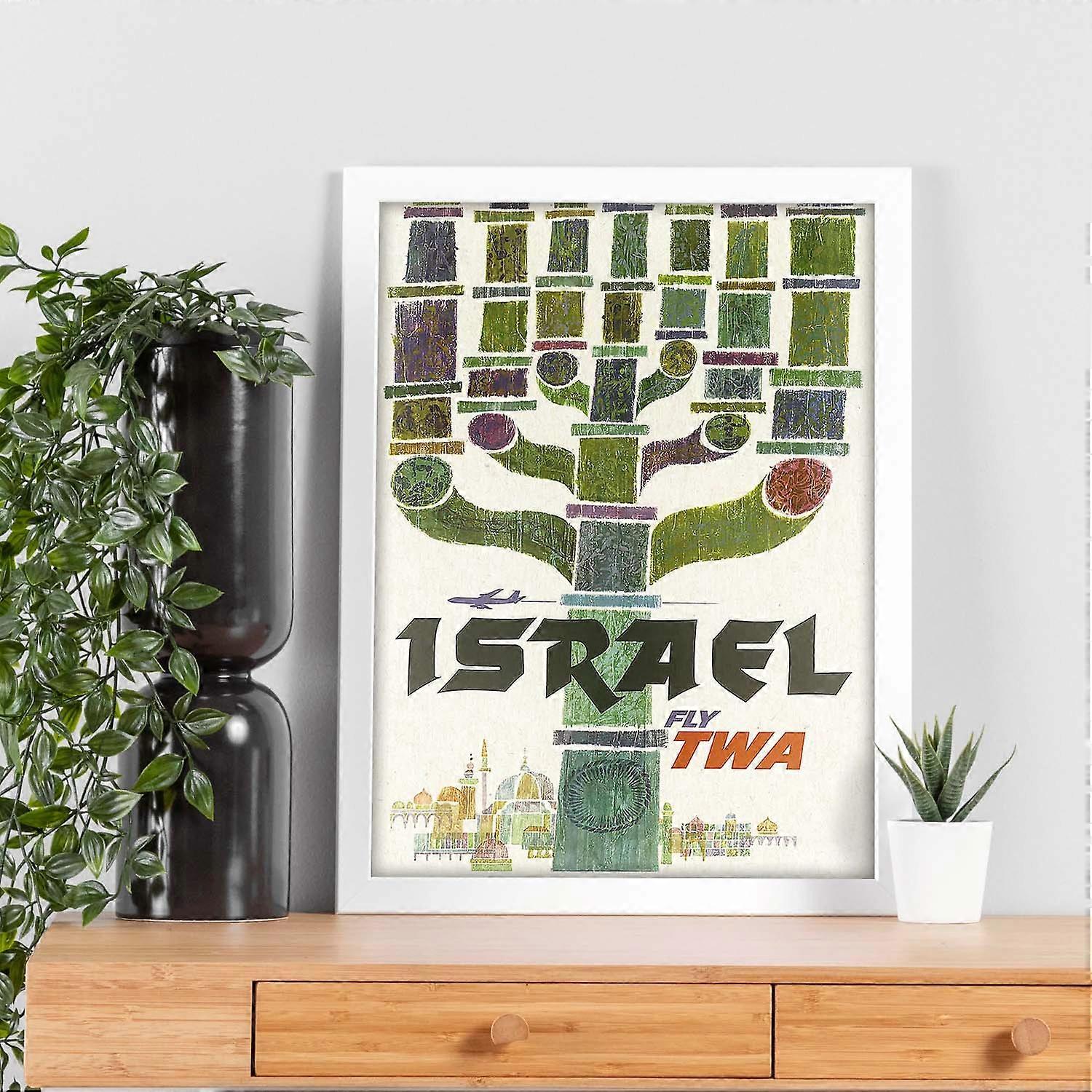 Affiche Vintage De Israël
