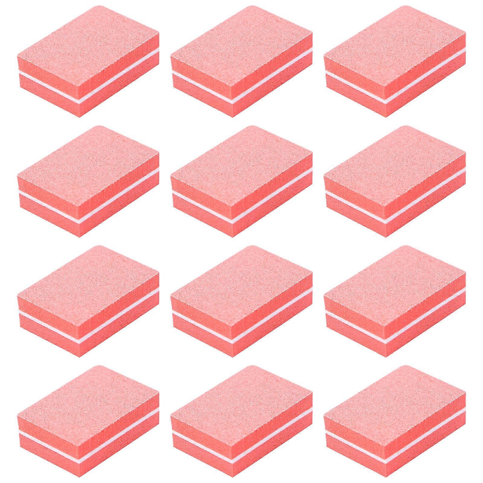 Nail Art Tool Polishing Sponge Nail Files for Use 40Pcs Mini Pack