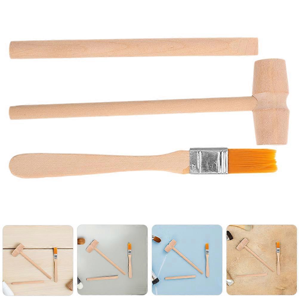 Excavation Kit Archeology Dig Tools for Kids 4Sets with and Hammer