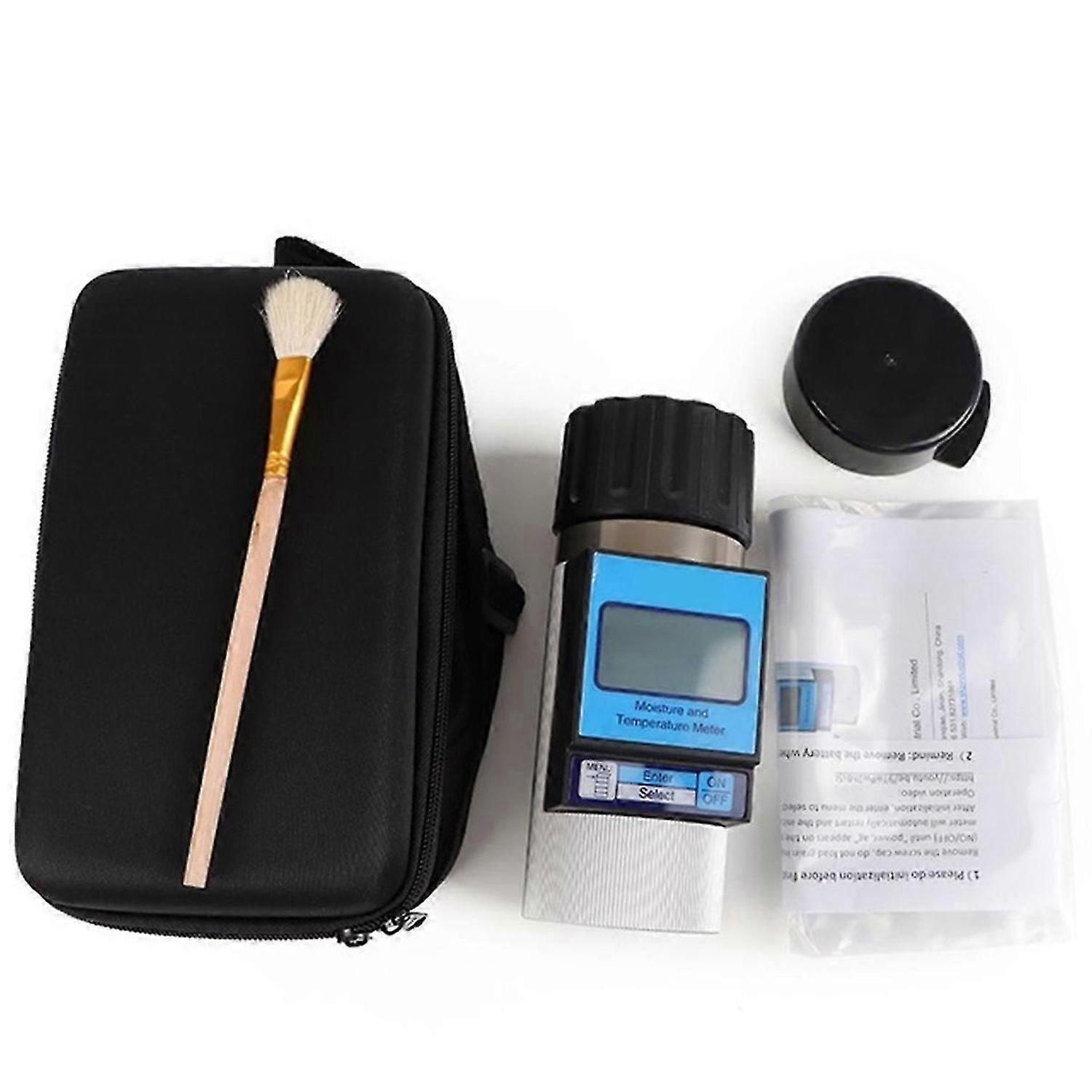 Multi-Language Smart Digital Grain Moisture Meter Humidity Tester for 37 Kinds Grains Coffee Wheat S