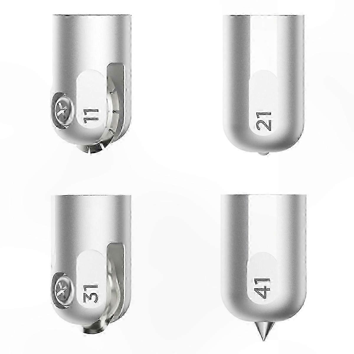 4 stk graveringstips for Cricut Maker 3 Quickswap-system