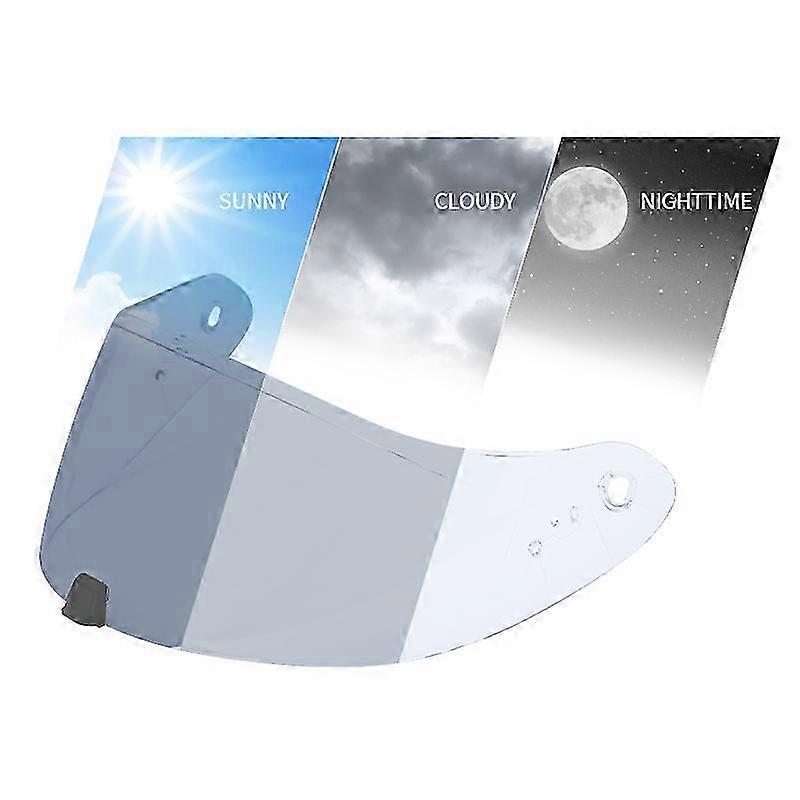 مناسبة photochromic درع قناع العدسات للعقرب Exo R420 خوذة قناع كامل الوجه Viseira Capacete سباق خوذة أجزاء