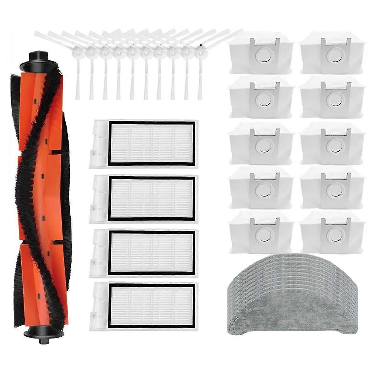 For Eve Plus / SDJ01RM Roller Brush Filter Mop Colth Dust Bag
