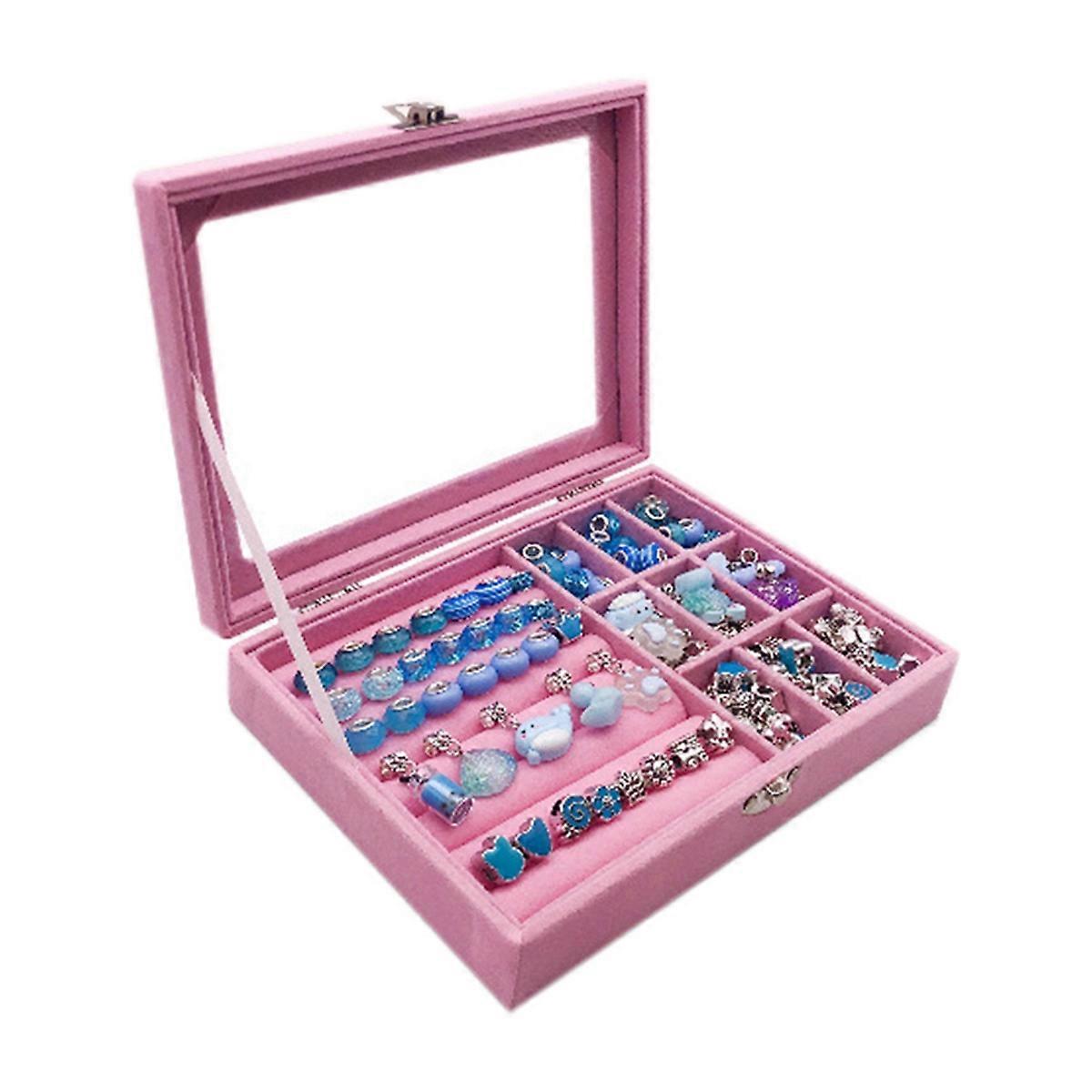 DIY Beaded Bracelet Set with Storage Box C