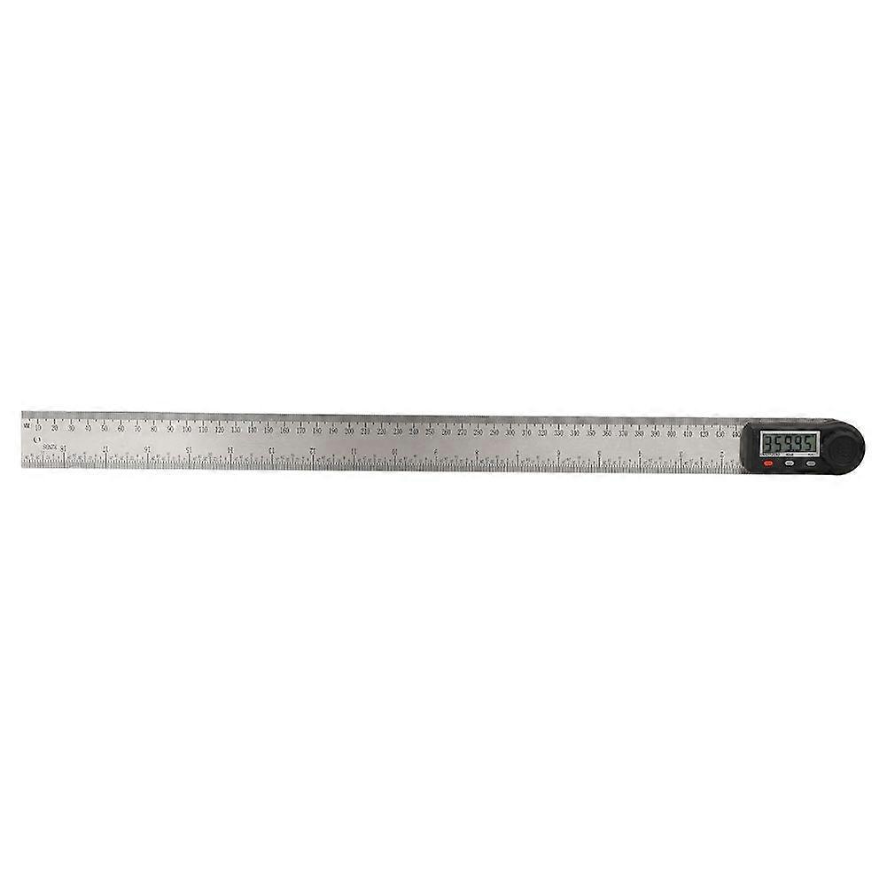 2-in 1 Electronic Digital Display Angle Meter 0-360 Woodworking Ruler Multifunction Protractor(500mm )