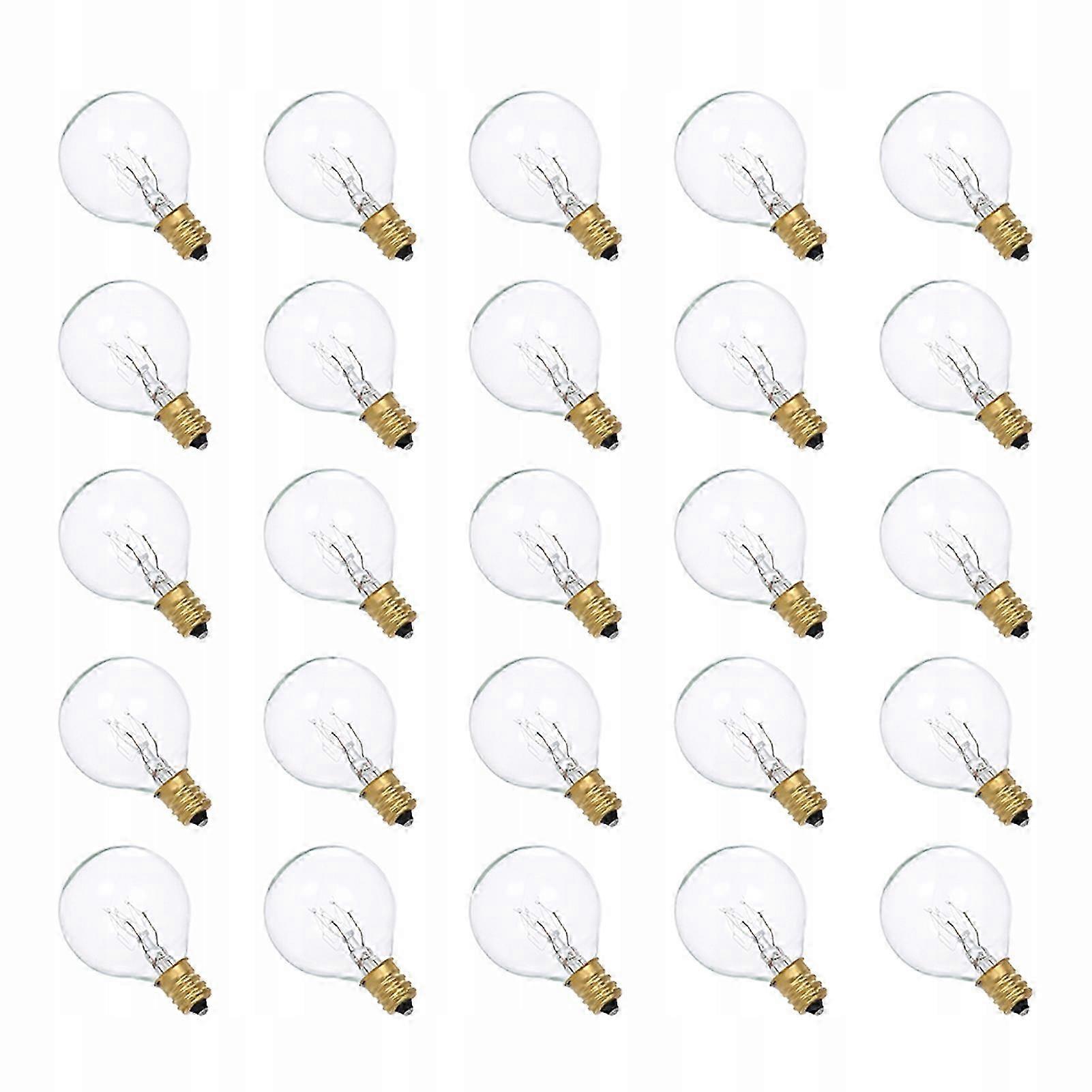 25 Pcs G40 Tungsten Bulb 2025