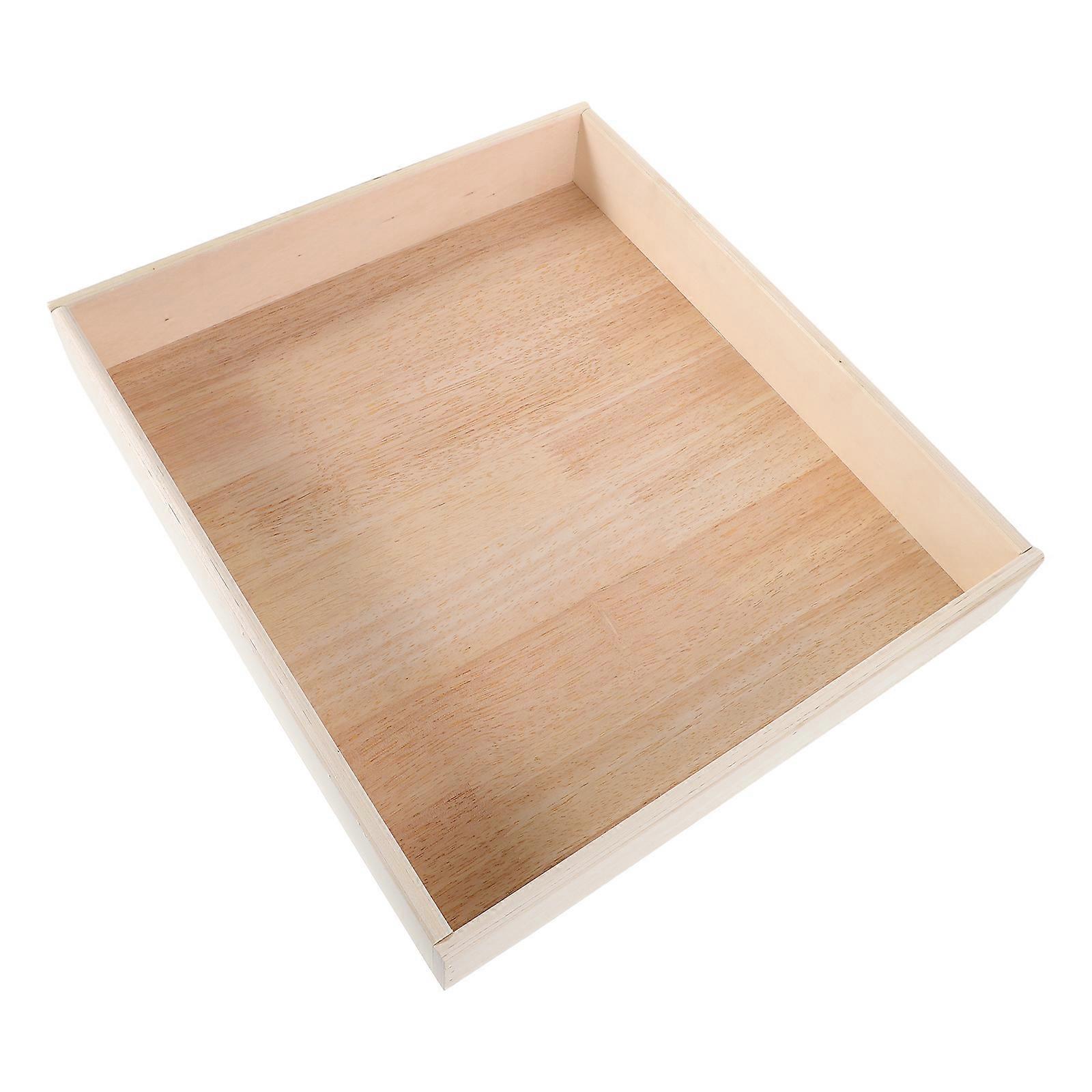 Kids Sandbox Mini Square Sandbox for Sand Storage Container 3Pcs Set