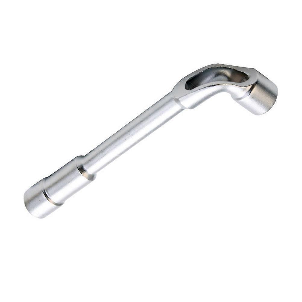 Spanner Dual Head Wrench for Repair 2Pcs Silver Polished Tool