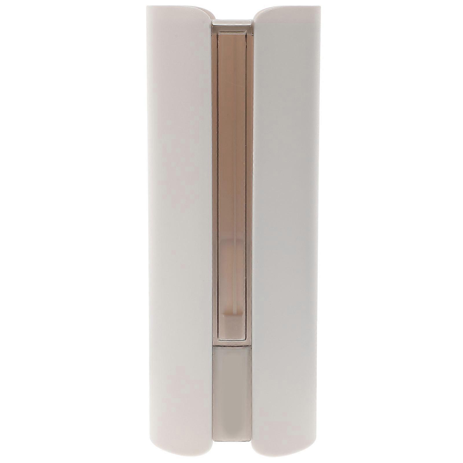 Wall Mounted Cup Dispenser 1Pcs for Home Hotel Cafe Bar in White Pp Material with Dust-Proof Function