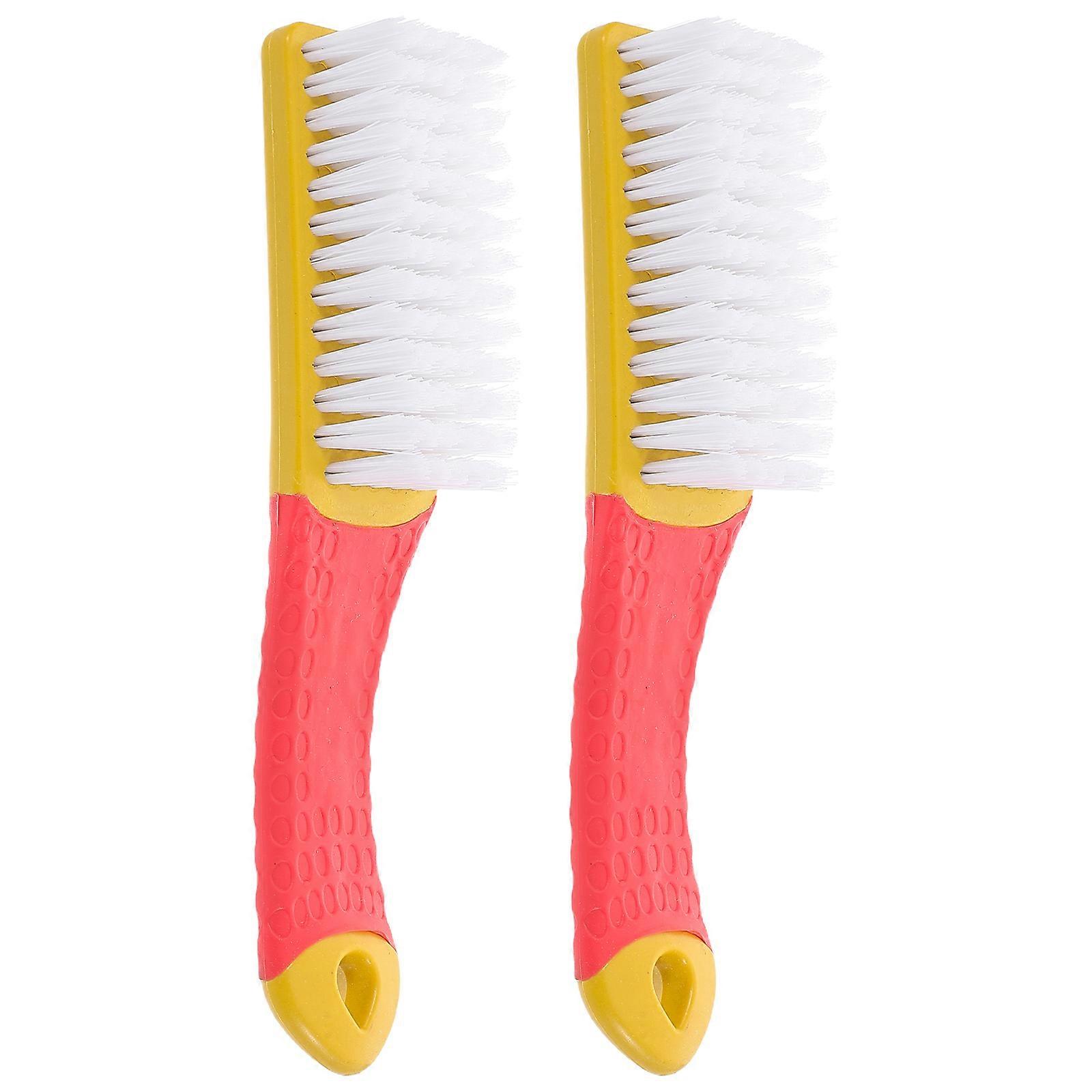 Household Cleaning Brush 8 Pcs Soft Brush Set For Shoes Clothes Multifunctional Design With Nano Bristles