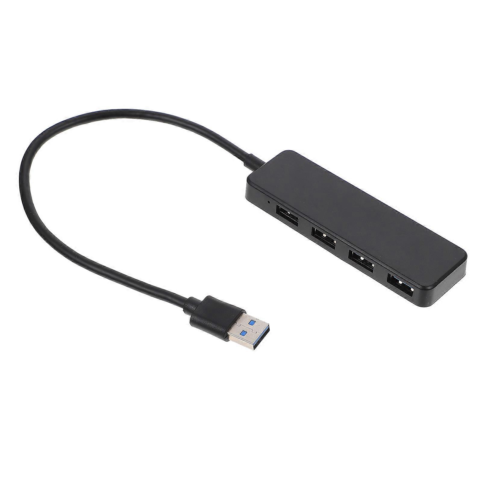 Portable USB Data Hub USB 3.0 4 Ports Docking Station for Computer 2Pcs