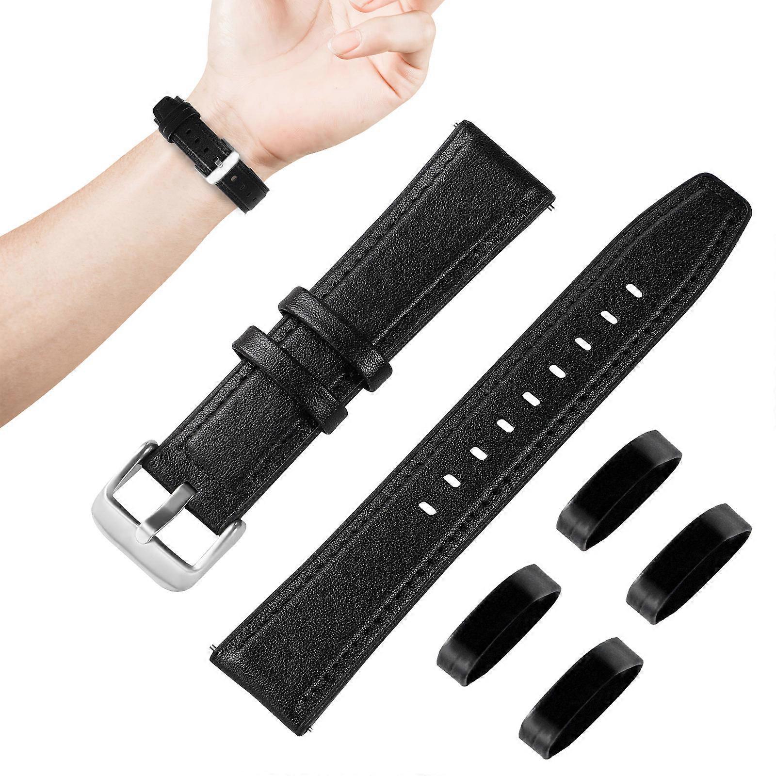 Household Watch Strap Black for Watch Use 3Sets Replaceable Watchband