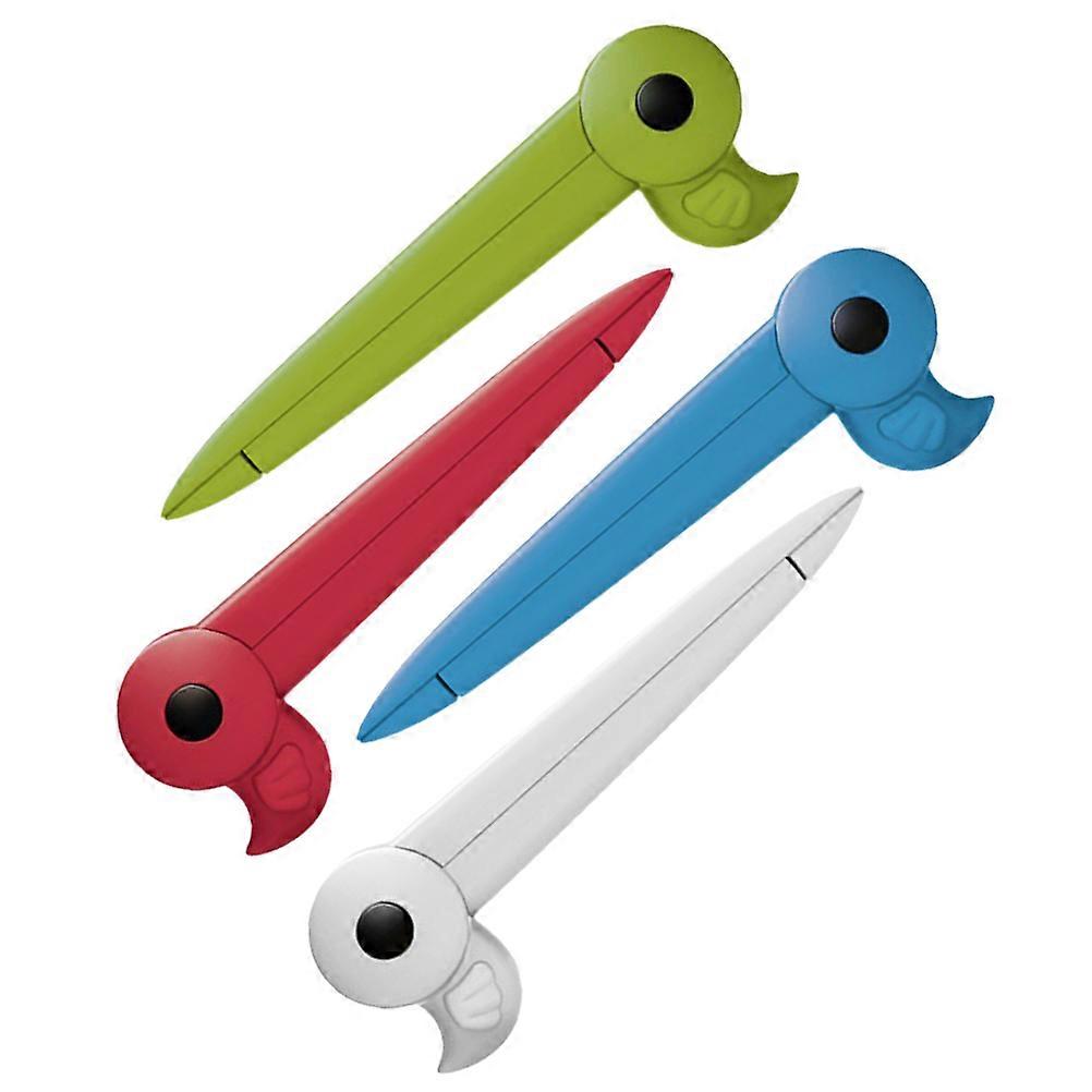 Storage Bag Clamp Practical Sealing Clip for Sealing 8Pcs Assorted Color