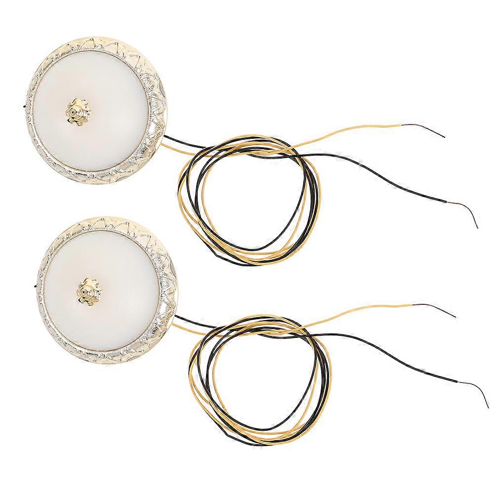 Miniature Dollhouse Ceiling Light for DIY Lighting 2Pcs Pack