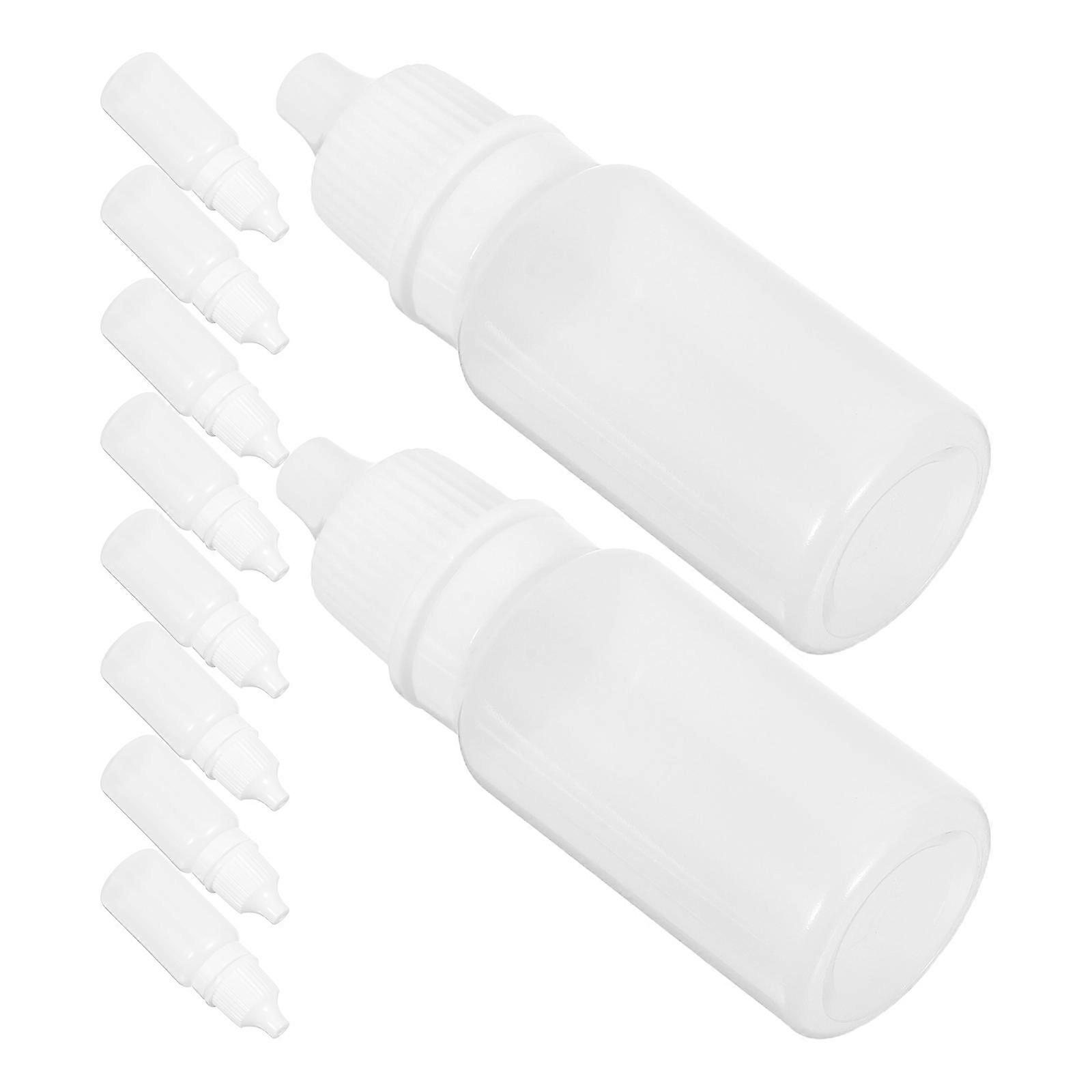 Refillable Dropper Bottle Plastic for Liquid Storage 50Pcs Set