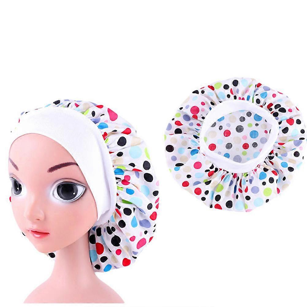 Wide Brim Night Hat Kids Sleeping Hat for Sleeping Use 2Pcs