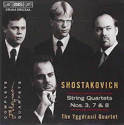 Yggdrasil Quartet - String Quartets Nos. 3, 7 and 8 [CD]