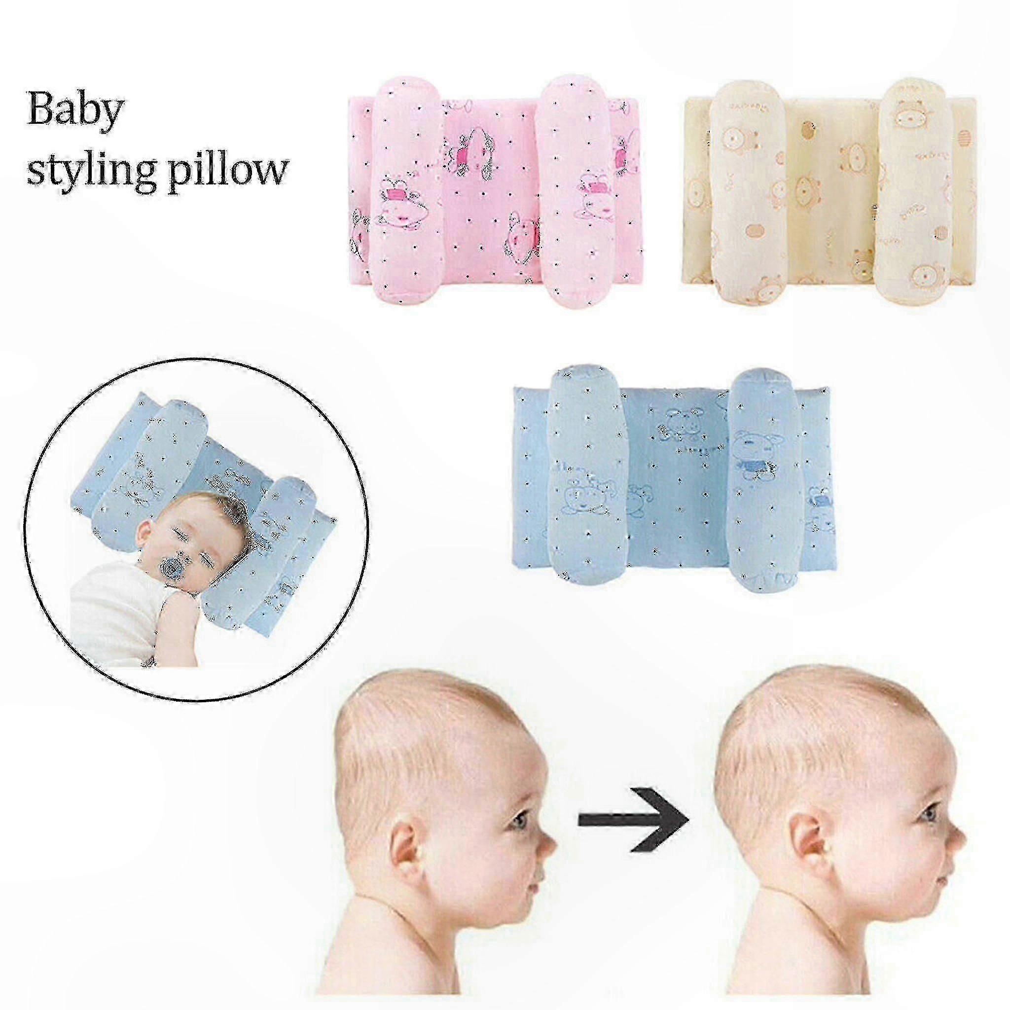 Baby Pillow For Soft Support - Prevents Flat Head Deformation