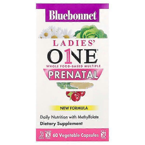 Bluebonnet Nutrition, Ladies' OneÃÂÃÂÃÂÃÂÃÂÃÂÃÂÃÂ®, Prenatal, 60 Vegetable Capsules