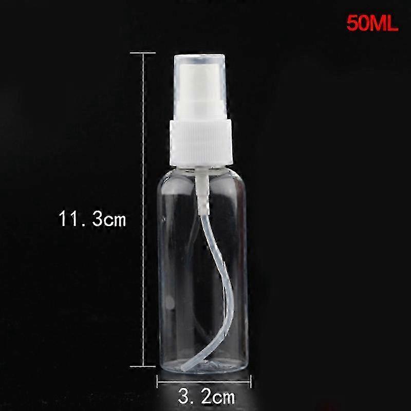 2025 Portable Transparent Plastic Spray Empty Bottle Perfume Liquid Spray Mini Bottle
